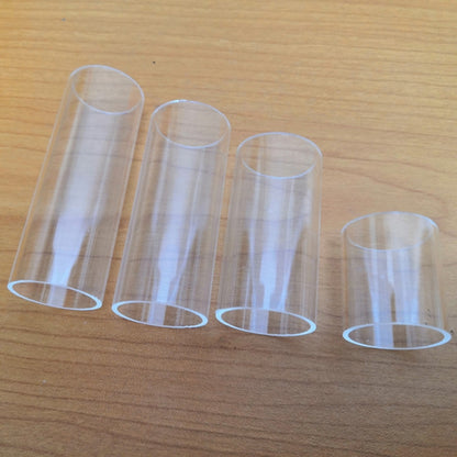5PCS Acrylic Guitar Slide Tube Folk Slide Block, Size:51mm(Transparent) - Guitar Tuner Accessories by buy2fix | Online Shopping UK | buy2fix