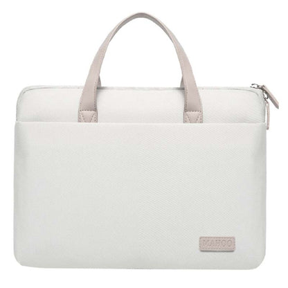 For MacBook 15.6-16.1 Inches MAHOO 10188 Ultra-Thin Hand Computer Bag Messenger Laptop Bag, Color:Gray by buy2fix