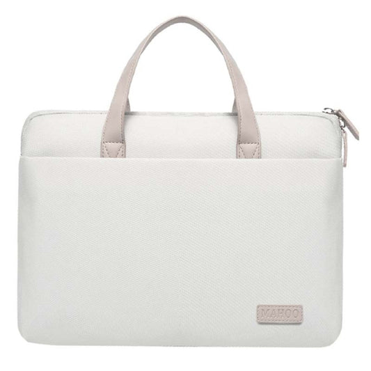 For MacBook 15.6-16.1 Inches MAHOO 10188 Ultra-Thin Hand Computer Bag Messenger Laptop Bag, Color:Gray by buy2fix
