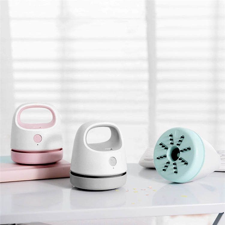 C502 Office Desktop Keyboard Cleaning Vacuum Cleaner USB Charging Mini Portable Car Vacuum Cleaner(Green) by buy2fix