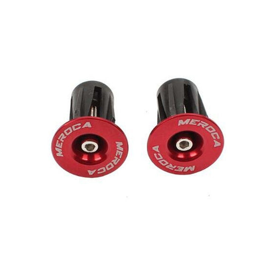 1pair MEROCA Mountain Bike Expansion Lock Bar Plug Road Bike Bicycle Bar Plug End Cover, Color: Red - Others by MEROCA | Online Shopping UK | buy2fix