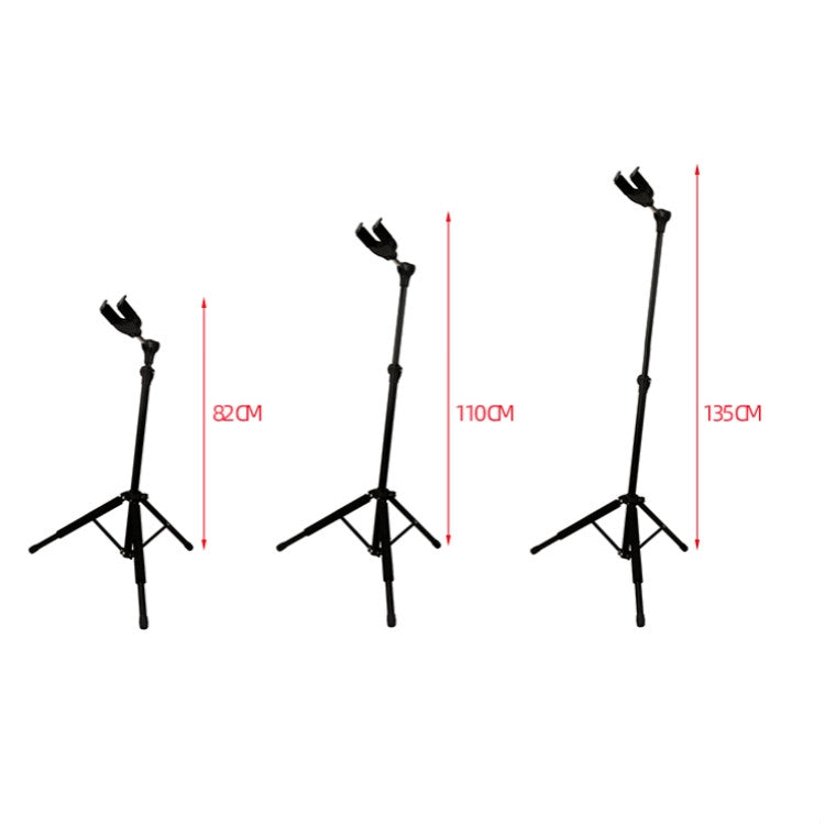 Gravity Self-locking Folding Vertical Pipa Bass Universal Guitar Stand - String Instrument Accessories by buy2fix | Online Shopping UK | buy2fix