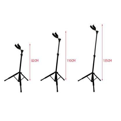 Gravity Self-locking Folding Vertical Pipa Bass Universal Guitar Stand - String Instrument Accessories by buy2fix | Online Shopping UK | buy2fix