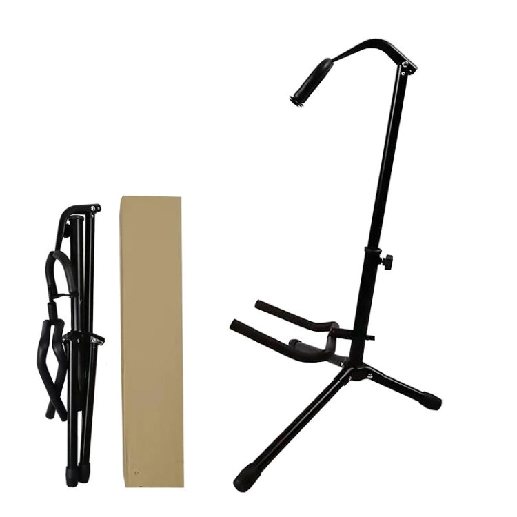 Folding Single Vertical Guitar Stand - String Instrument Accessories by buy2fix | Online Shopping UK | buy2fix