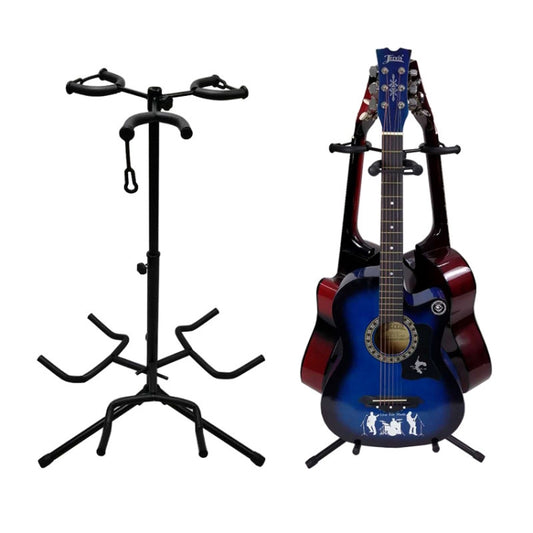 Tripod Three-head Height Adjustment Guitar Stand - String Instrument Accessories by buy2fix | Online Shopping UK | buy2fix
