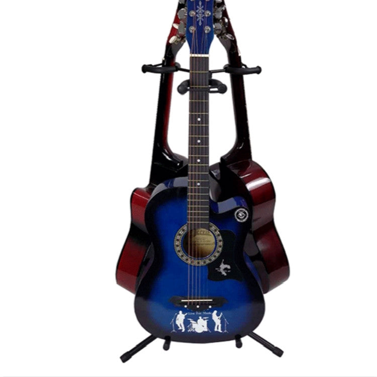 Tripod Three-head Height Adjustment Guitar Stand - String Instrument Accessories by buy2fix | Online Shopping UK | buy2fix