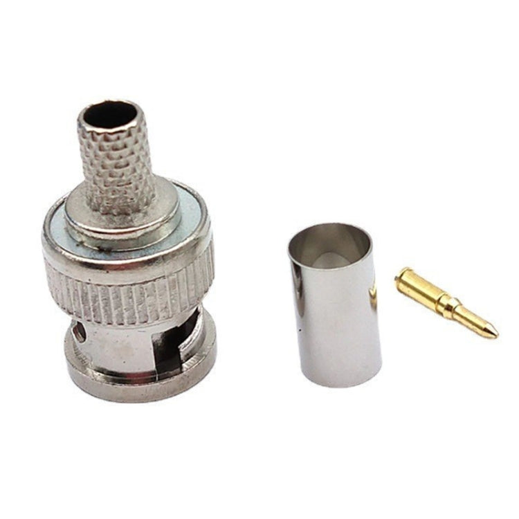 5pcs Cold Pressed BNC Plug Wiring Head, Specification: 59 by buy2fix