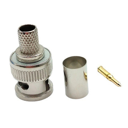 5pcs Cold Pressed BNC Plug Wiring Head, Specification: 60 by buy2fix