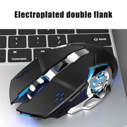 K680 Rechargeable Wireless Keyboard and Mouse Set(Black Mixed Color) by buy2fix