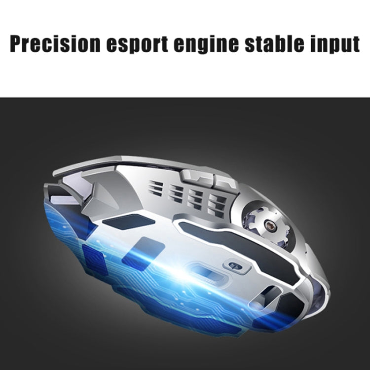 K680 Rechargeable Wireless Keyboard and Mouse Set(Black Mixed Color) by buy2fix