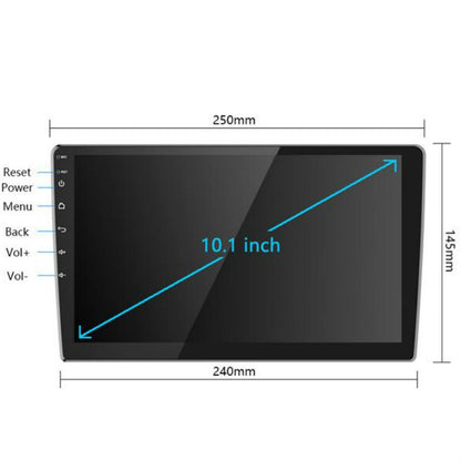 Universal Machine Android Smart Navigation Car Navigation DVD Reversing Video Integrated Machine, Size:10inch 2+32G, Specification:Standard+12 Lights Camera - Car DVD by buy2fix | Online Shopping UK | buy2fix