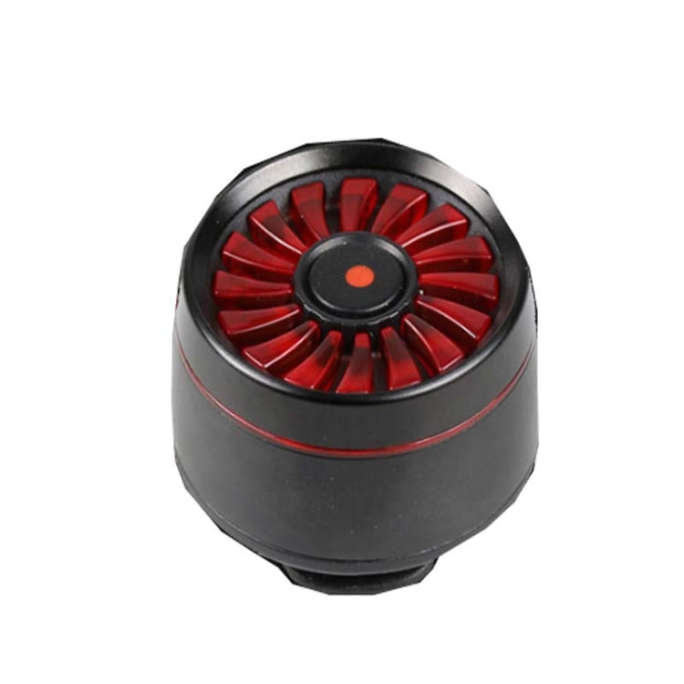 Bicycle Smart Sensor Brake Light USB Tail Light Warning Light(Black) by buy2fix