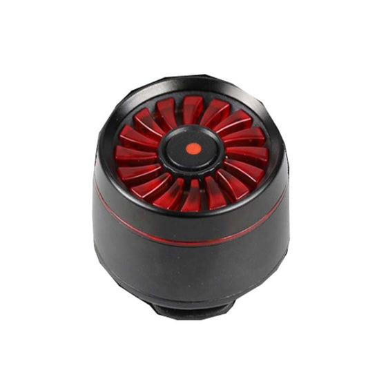 Bicycle Smart Sensor Brake Light USB Tail Light Warning Light(Black) by buy2fix