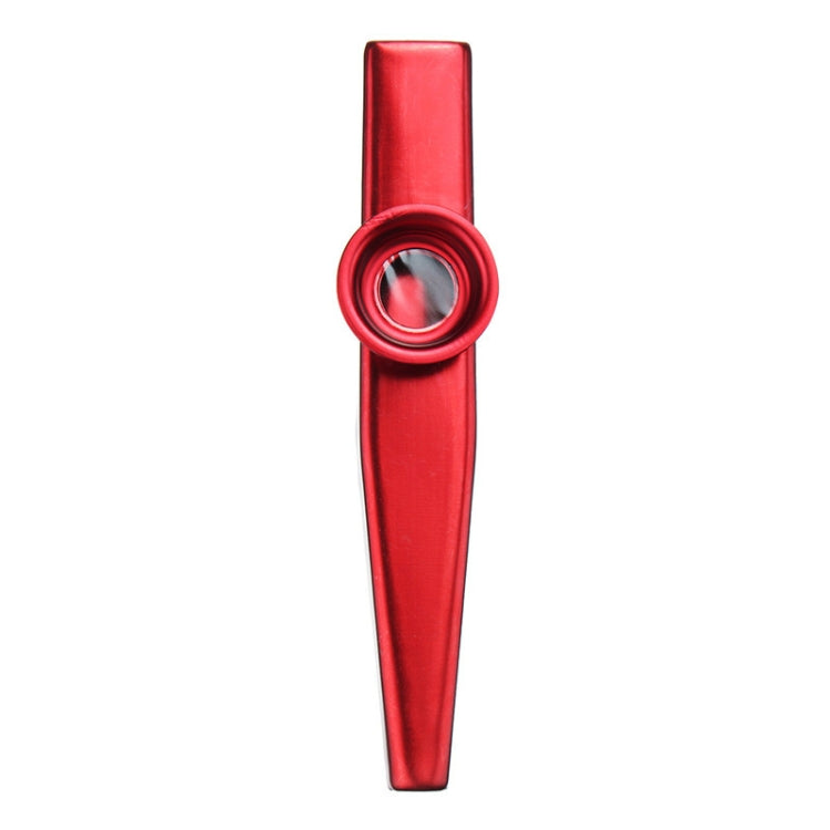 10 PCS Metal Kazoo Children Accompaniment Instrument(Red) - Wind Instrument Accessories by buy2fix | Online Shopping UK | buy2fix