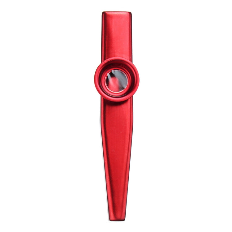 10 PCS Metal Kazoo Children Accompaniment Instrument(Red) - Wind Instrument Accessories by buy2fix | Online Shopping UK | buy2fix
