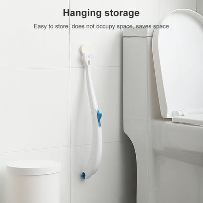 Disposable Toilet Brush Household Toilet Brush with Detergent, Style:Dolphin - Cleaning Tools by buy2fix | Online Shopping UK | buy2fix