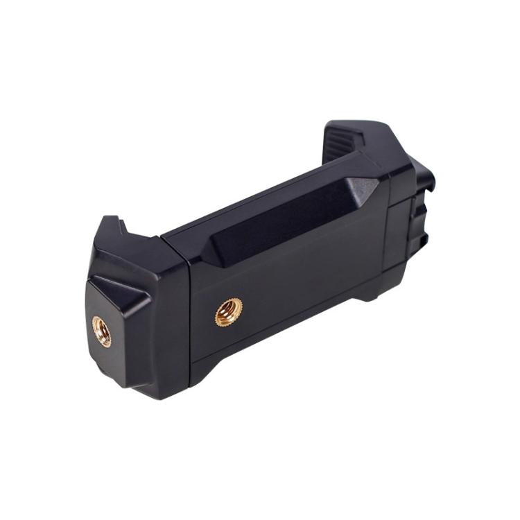 Live Broadcast Tripod Mount Phone Clamp with 1/4 inch Screw Holes & Cold Shoe Base - Other Accessories by buy2fix | Online Shopping UK | buy2fix