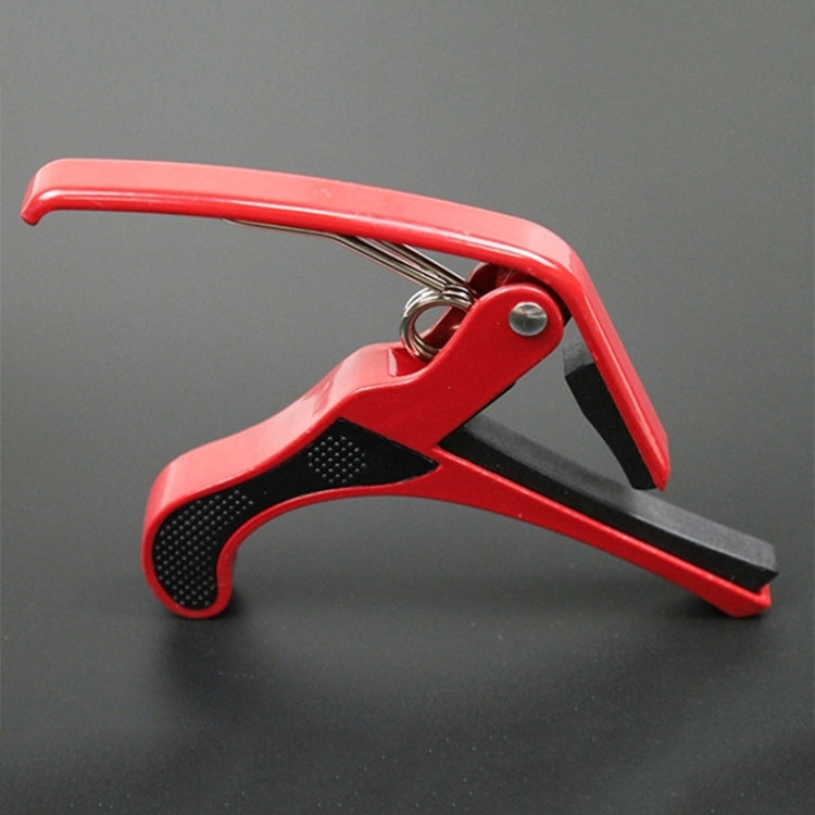 Plastic Guitar Capo for 6 String Acoustic Classic Electric Guitarra Tuning Clamp Musical Instrument Accessories(Red) - String Instrument Accessories by buy2fix | Online Shopping UK | buy2fix