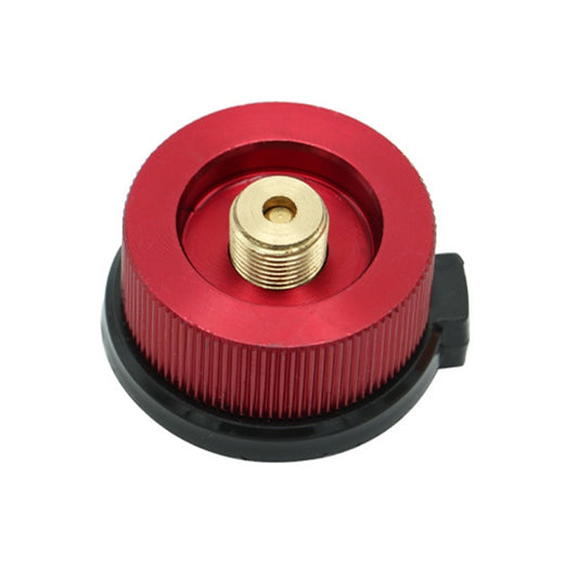 2 PCS Outdoor Camping Hiking Stove Burner Adaptor Split Type Furnace Converter Connector Auto-off Gas Cartridge Tank Cylinder Adapter(Red) - Others by buy2fix | Online Shopping UK | buy2fix