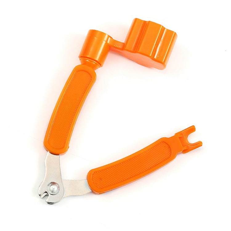 Guitar String Changing Tool Set String Trimmer Winding String Winding Three-in-one Clamp Guitar Accessories(Black Wihout Paper Jam) - String Instrument Accessories by buy2fix | Online Shopping UK | buy2fix