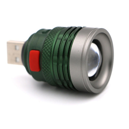 2 PCS LED Lighting  Long Shot USB Head Mini Fill Light Aluminum Light Flashlight Lighting - USB Light by buy2fix | Online Shopping UK | buy2fix