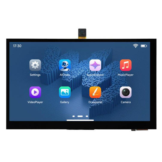 WAVESHARE ESP32-P4-WIFI6 7-Inch Five-Point Touchscreen Development Board 1024x600 Resolution, Version: Includes OV5647 Camera