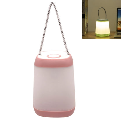 Portable Night Light Bedroom Baby Nursing Eye Protection Bedside Lamp, Style:Dry Battery(Pink) by buy2fix