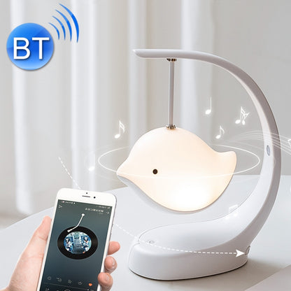 Bird Speaker Night Light Bedroom Bedside Music Desk Lamp, Style:Bluetooth by buy2fix