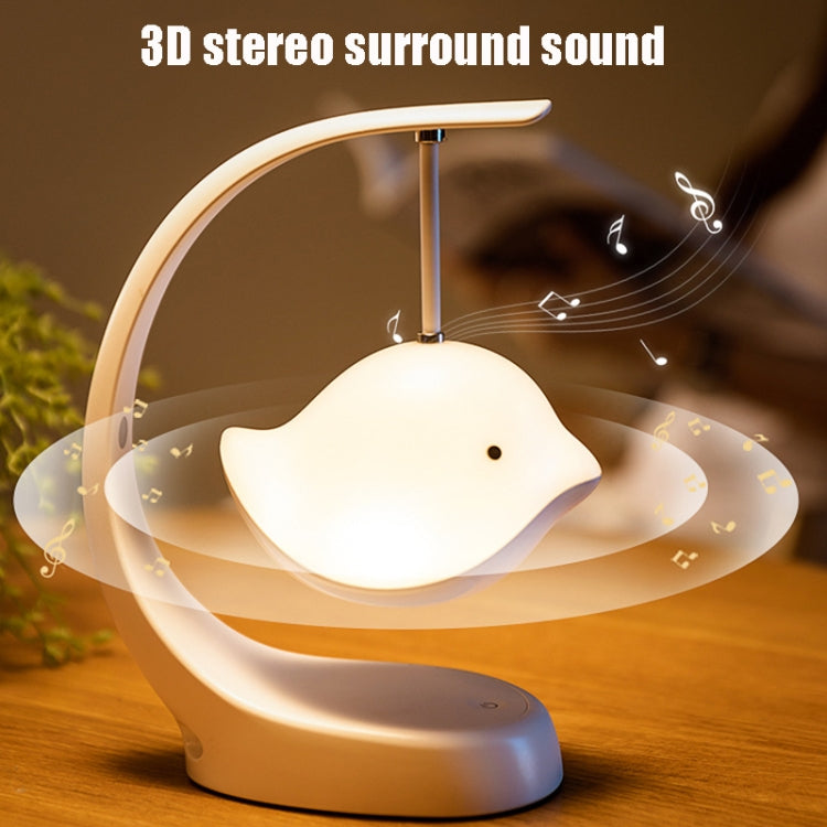 Bird Speaker Night Light Bedroom Bedside Music Desk Lamp, Style:Bluetooth by buy2fix