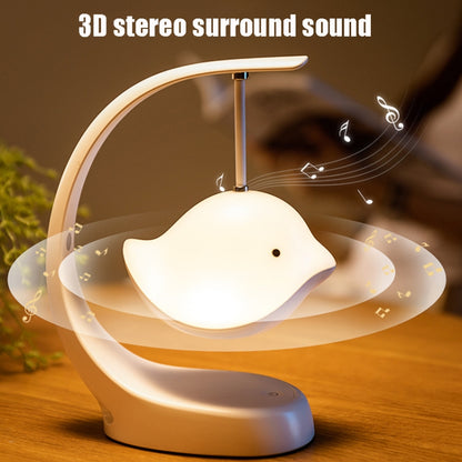 Bird Speaker Night Light Bedroom Bedside Music Desk Lamp, Style:Bluetooth by buy2fix