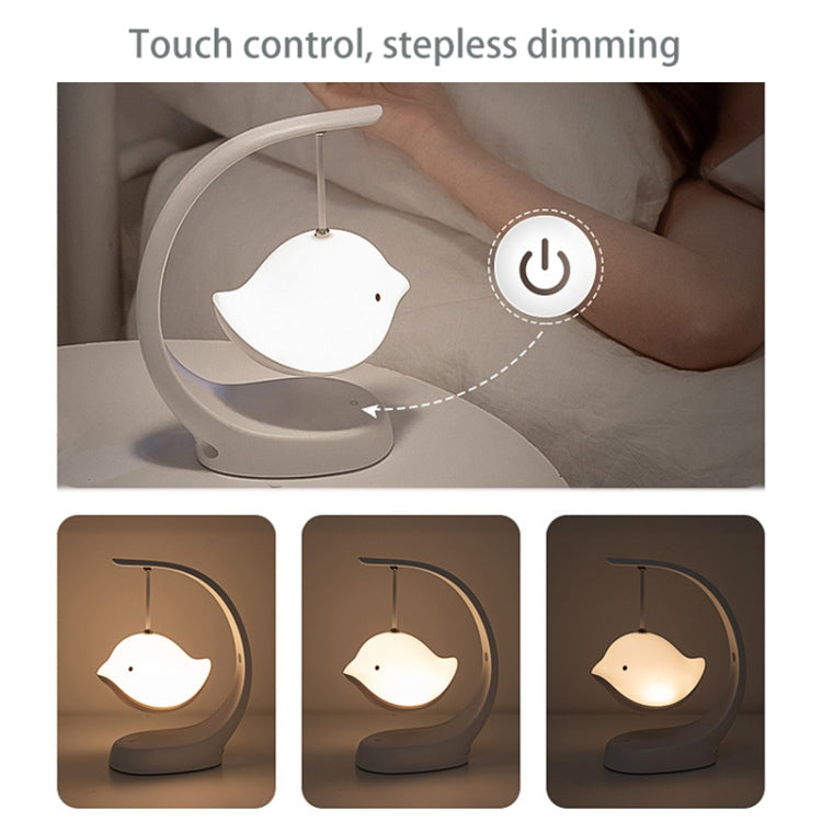 Bird Speaker Night Light Bedroom Bedside Music Desk Lamp, Style:Bluetooth by buy2fix