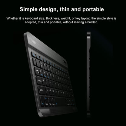 YS-001 7-8 inch Tablet Phones Universal Mini Wireless Bluetooth Keyboard, Style:Only Keyboard(Black) by buy2fix