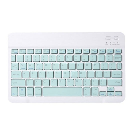 Universal Ultra-Thin Portable Bluetooth Keyboard For Tablet Phones, Size:7 inch(Green Keyboard) by buy2fix