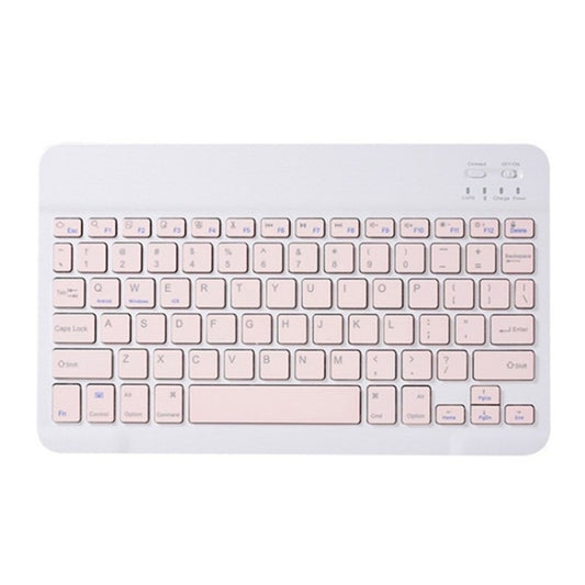 Universal Ultra-Thin Portable Bluetooth Keyboard For Tablet Phones, Size:7 inch(Pink Keyboard) by buy2fix