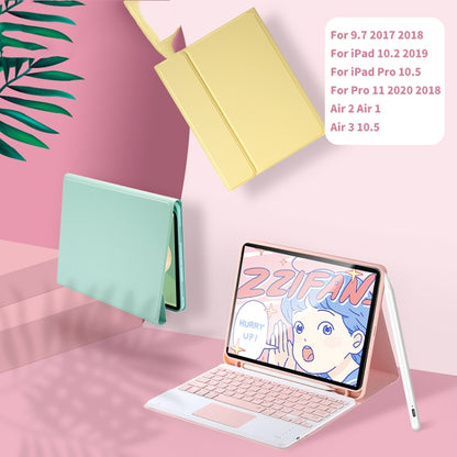 Universal Ultra-Thin Portable Bluetooth Keyboard and Mouse Set For Tablet Phones, Size:10 inch(Pink Keyboard + Pink Mouse) by buy2fix