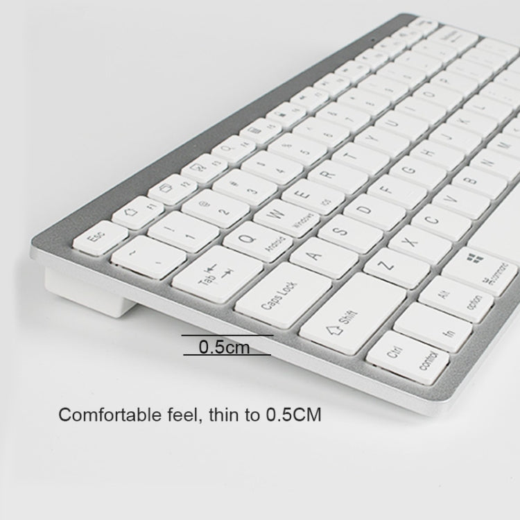 X5 Ultra-thin Mini Wireless Bluetooth Keyboard, Support Win / Android / IOS System(Black) by buy2fix