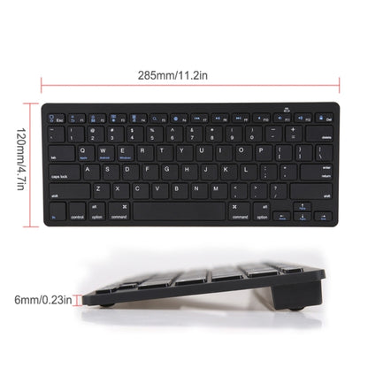 X5 Ultra-Thin Mini Wireless Keyboard + Wireless Mouse Set, Support Win / Android / IOS System(Silver) by buy2fix
