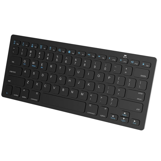 X5 Ultra-Thin Mini Wireless Keyboard + Wireless Mouse Set, Support Win / Android / IOS System(Black) by buy2fix