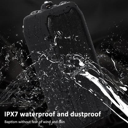 F8 IP67 Waterproof Outdoor Sports Wireless Card Bluetooth Speaker(Black) - Waterproof Speaker by buy2fix | Online Shopping UK | buy2fix