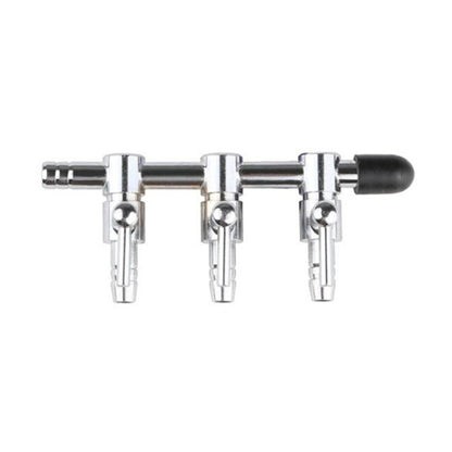 Fish Tank Oxygen Pipe Stainless Steel Distributor Oxygen Regulating Valve, Specification: Three Heads - Air Pumps by buy2fix | Online Shopping UK | buy2fix