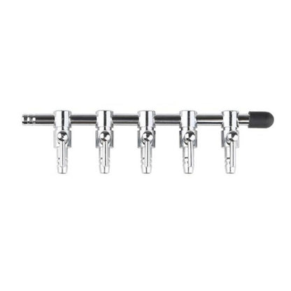 Fish Tank Oxygen Pipe Stainless Steel Distributor Oxygen Regulating Valve, Specification: Five Heads - Air Pumps by buy2fix | Online Shopping UK | buy2fix