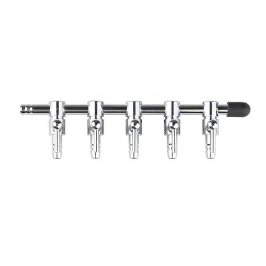 Fish Tank Oxygen Pipe Stainless Steel Distributor Oxygen Regulating Valve, Specification: Five Heads - Air Pumps by buy2fix | Online Shopping UK | buy2fix