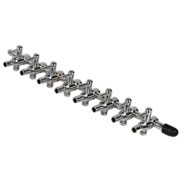 Fish Tank Oxygen Pipe Stainless Steel Distributor Oxygen Regulating Valve, Specification: Eight Heads - Air Pumps by buy2fix | Online Shopping UK | buy2fix