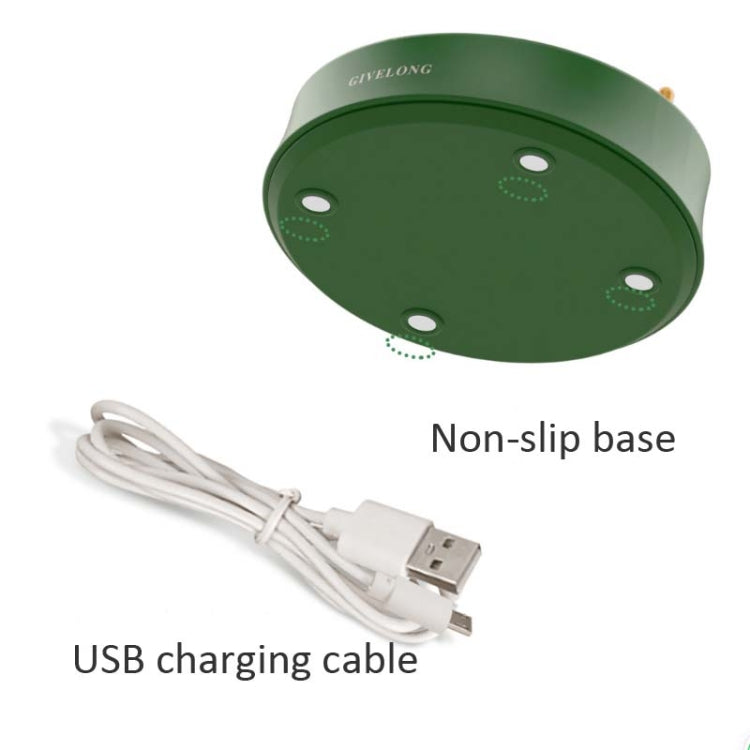 GIVELONG Forest Bird LED Touch Usb Table Lamp With Mobile Phone Holder Bedroom Bedside Night Light(GL362-3 Blue) by buy2fix