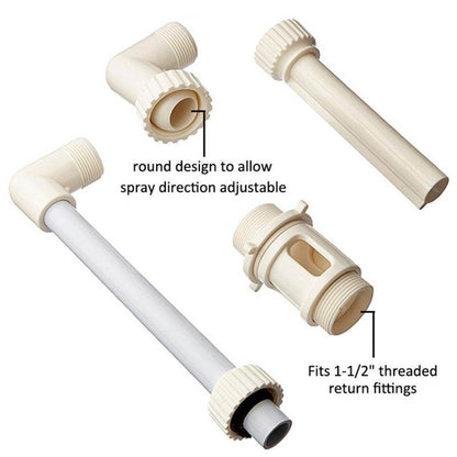 K-210 Swimming Pool Decoration Accessories Swimming Pool Adjustable Height Direction Small Waterfall Fountain - Swimming Pool Parts by buy2fix | Online Shopping UK | buy2fix