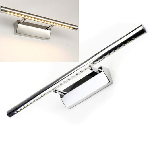 5W LED Wall Lamp Stainless Steel Bathroom Mirror Light, Model:40CM With Switch(Warm Light)