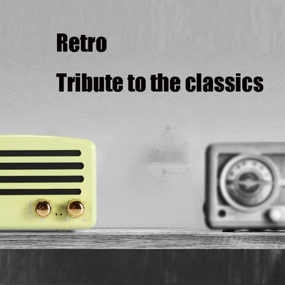 T5 Retro Gramophone Bluetooth Speaker Portable Wireless Outdoor Mini Speaker(Green) - Mini Speaker by buy2fix | Online Shopping UK | buy2fix