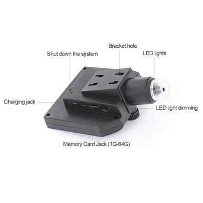 G600A HD Mobile Phone Repair Microscope 4.3 Inch Screen Digital Microscope Electron Microscope(EU Plug) - Digital Microscope by buy2fix | Online Shopping UK | buy2fix