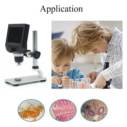 G600A HD Mobile Phone Repair Microscope 4.3 Inch Screen Digital Microscope Electron Microscope(EU Plug) - Digital Microscope by buy2fix | Online Shopping UK | buy2fix