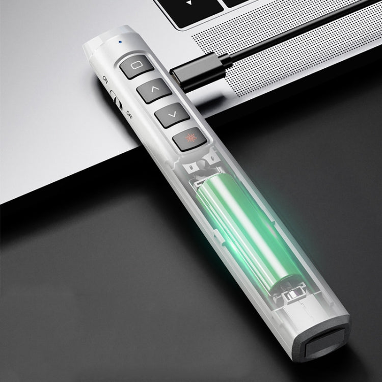 Inphic PL1 Wireless Pointer Laser Remote Control Pen Office PPT Flip Pen Multimedia Projection Red Laser Pen, Colour: Battery Black -  by Inphic | Online Shopping UK | buy2fix